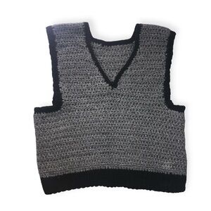 Hand Knit Sweater Vest